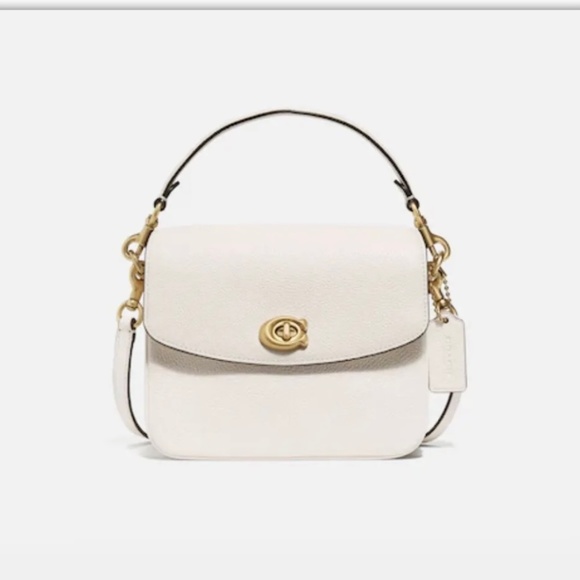 Coach Polished Pebbled Leather Cassie Crossbody 19